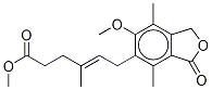 6-O-Methyl Mycophenolic Acid Methyl Ester-d9 Structure
