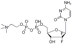 GeMcitabine Diphosphate Choline, 1643126-46-8, 结构式