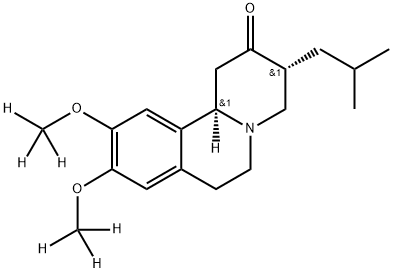 Tetrabenazine-d6 Structure