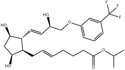 5,6-trans Travoprost Struktur