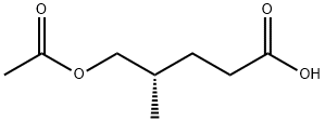(S)-5-Acetoxy-4-Methylpentanoic Acid Structure