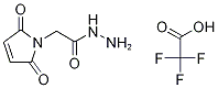 MaleiMidoacetic Acid Hydrazide Trifluoroacetate Struktur