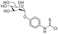 p-(ChlorothioforMaMido)phenyl α-D-Mannopyranoside Struktur