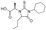 3-Cyclohexyl-1-(2-Methyl-ethanoic Acid)-5-propyl-2-thioxo-4-iMidazolidinone Structure