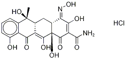 [4aS-(4aα,5aα,6β,12aα)]-1,4,4a,5,5a,6,11,12a-Octahydro-3,6,10,12,12a-pentahydroxy-4-(hydroxyiMino)-6-Methyl-1,11-dioxo-2-naphthacenecarboxaMide Structure