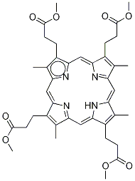 Coproporphyrin III-15N4 Tetramethyl Ester Structure
