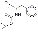 (2R,3S)-3-Boc-amino-1,2-epoxy-4-phenyl-d5-butane 结构式