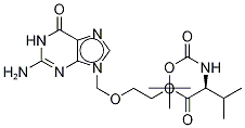 N-T-BOC-VALACYCLOVIR-D4 Structure