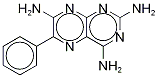 氨苯蝶啶D5, 1189922-23-3, 结构式