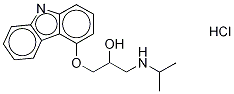 CARAZOLOL-D6, HYDROCHLORIDE SALT Struktur
