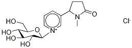 Cotinine-N-D-glucoside Chloride Structure