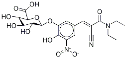 恩他卡朋-3-Β-D-葡萄糖醛酸苷,158069-75-1,结构式