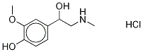 rac Metanephrine-d3 Hydrochloride Salt Structure