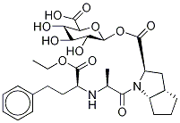 Ramipril-d5 Acyl--D-glucuronide Struktur