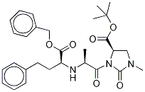 Imidaprilat Benzyl Ester, (Carbonylimidazolidine)tert-butyl Ester-d3 Struktur
