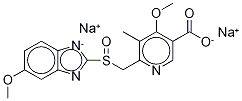 Omeprazole-d3 Acid Disodium Salt Struktur
