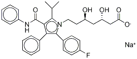 10-trans-Atorvastatin (Atorvastatin Impurity AT10)
((3S,5R)-Atorvastatin Sodium Salt) Structure