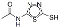 2-Acetamido-5-mercapto-1,3,4-thiadiazole-d3 Structure