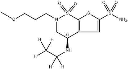 布林佐胺杂质 结构式