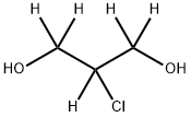 2-クロロ-1,3-プロパンジオール-D5 (MAJOR) 化学構造式