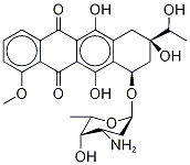 Daunorubicinol (mixture of diastereomers) Struktur