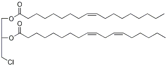 rac 1-Oleoyl-2-linoleoyl-3-chloropropanediol-d5 Structure