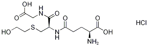 S-(2-Hydroxyethyl)glutathione Hydrochloride Struktur