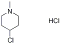4-Chloro-1-Methylpiperidine-d4 Hydrochloride 结构式