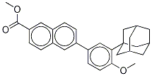 Adapalene-d6 Methyl Ester Struktur