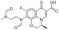 N,N'-Desethylene-N,N'-diforMyl Levofloxacin-d3 Structure