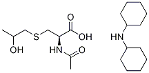 N-Acetyl-S-(2-hydroxypropyl)cysteine-d3 DicyclohexylaMMoniuM Salt Struktur