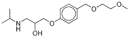 O-Desisopropyl-O-Methyl Bisoprolol HeMifuMarate Structure