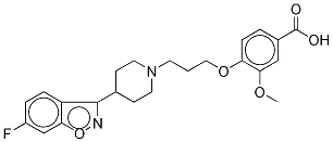 Iloperidone Carboxylic Acid-d3 Struktur