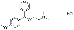 MedrylaMine-d5 Hydrochloride Struktur