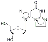 N2,3-Etheno-2'-deoxy Guanosine-13C2,D, Major Structure