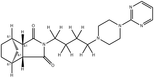 Tandospirone-d8, 1794835-73-6, 结构式