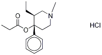 β-Meprodine-d5 Hydrochloride Structure