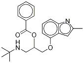 (±)-Bopindolol-d9 Structure