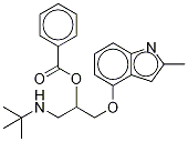 (±)-Bopindolol-d9, 1794891-82-9, 结构式