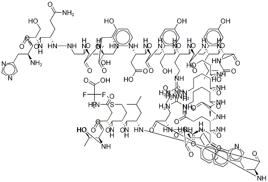 [Des-Thr7]-Glucagon Trifluoroacetic Acid Salt Structure