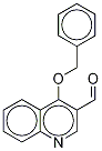 4-Hydroxyquinoline-3-carboxaldehyde Benzyl Ether Structure