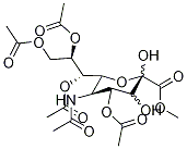 5-(Acetylamino)-5-deoxy-D-erythro-L-gluco-2-nonulopyranosonic Acid Methyl Ester 4,7,8,9-Tetraacetate Struktur