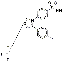 Celecoxib-13C3 Structure