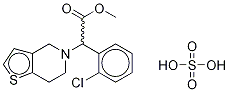 外消旋-氯吡格雷-D4硫酸氢盐, 1219274-96-0, 结构式