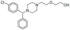 Hydroxyzine-D8 Structure