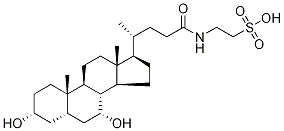 TAUROCHENODEOXYCHOLIC-2,2,4,4-D4 ACID,,结构式