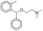 Orphenadrine-d3 Citrate Salt Structure