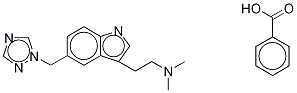 安息香酸リザトリプタン-D6 化学構造式