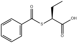 (S)-2-Benzoylthiobutyric Acid Struktur
