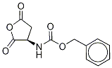 D-Benzyloxycarbonylaspartic Anhydride Structure